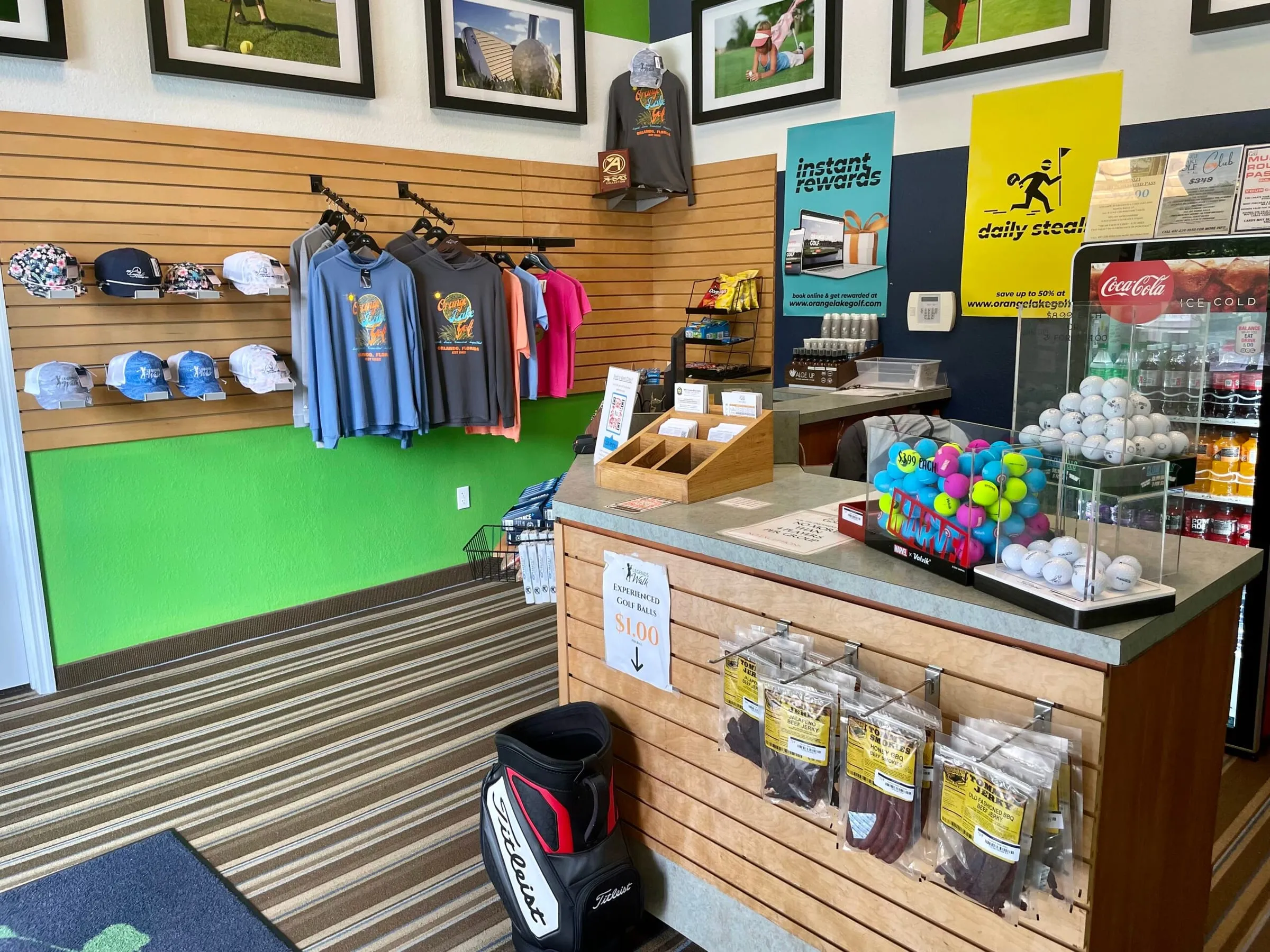 Legends Walk golf shop