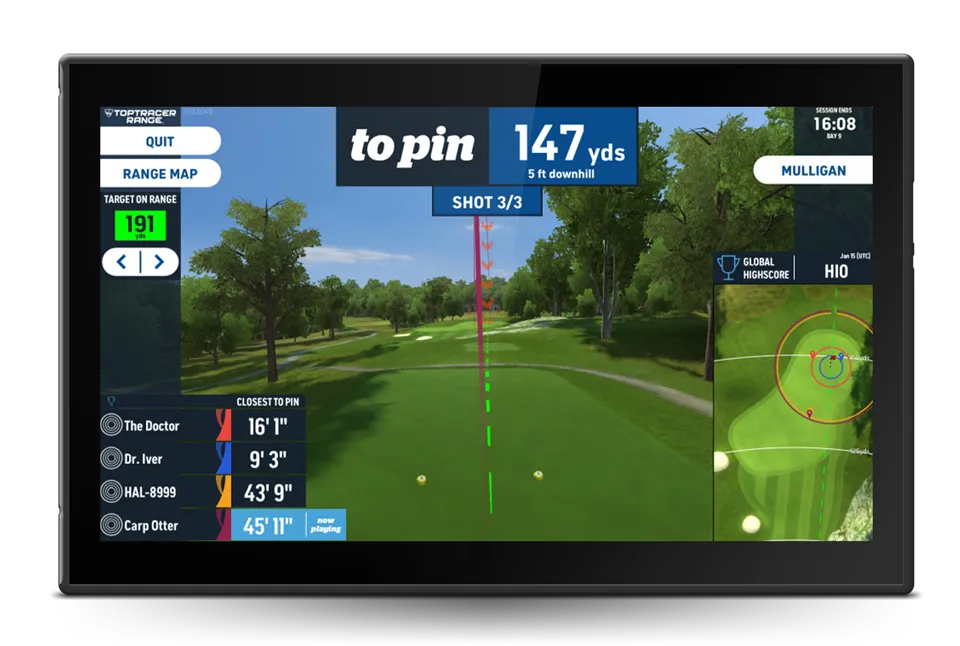 Closest to the Pin game screen